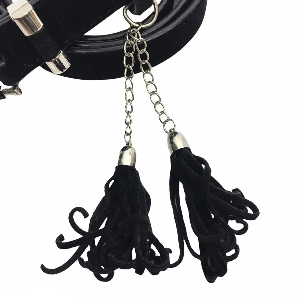 Adrienne Vittadini BOHO Belt Tassel Fringe Rodeo Western Cowgirl Plus Size 1X